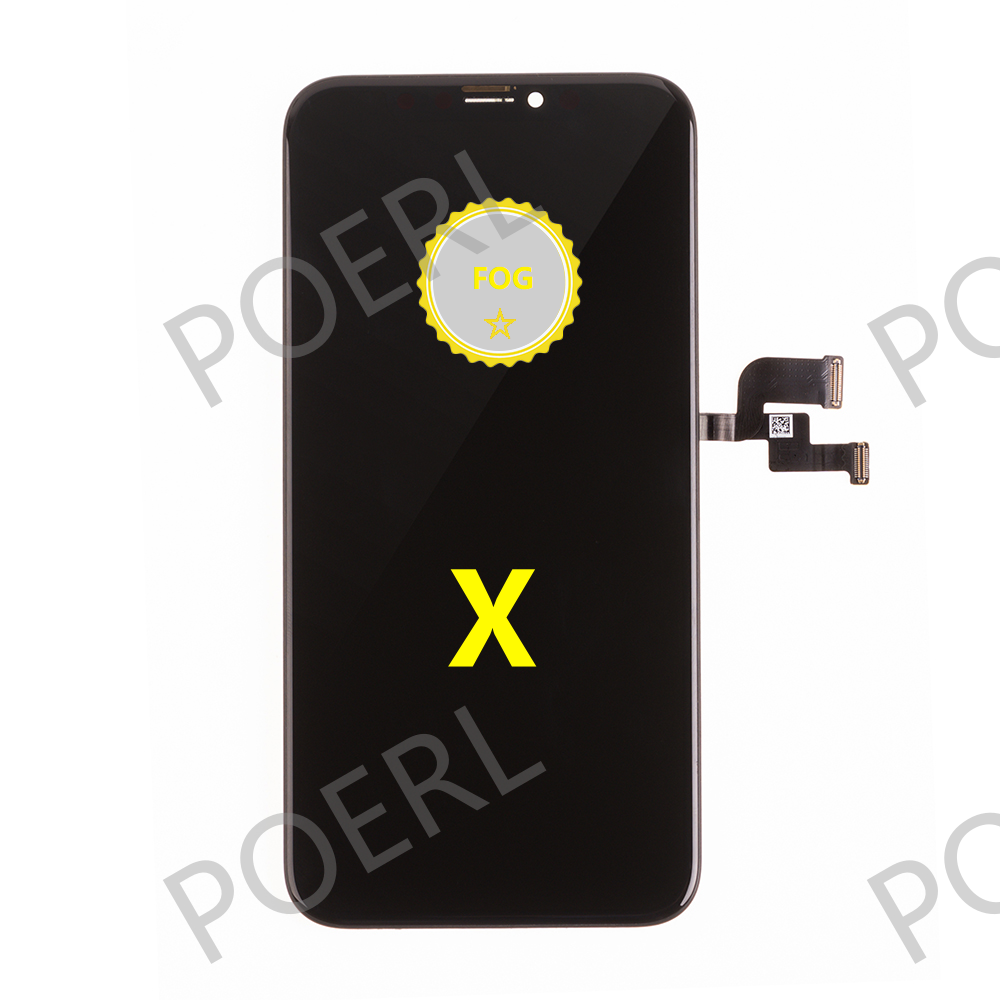 For iPhone X FOG OLED Display Assembly with Frame Replacement (Original-FOG)