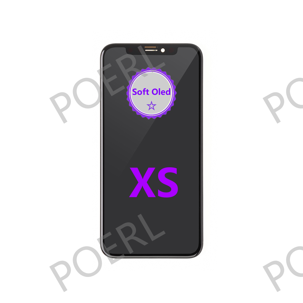 For iPhone XS Soft OLED Display Assembly with Frame Replacement (Soft Oled)