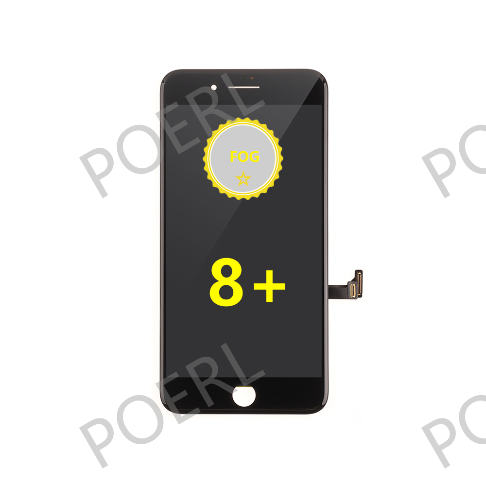 OK For iPhone 8 Plus LCD Display Assembly with Frame Replacement (Original-FOG) Black