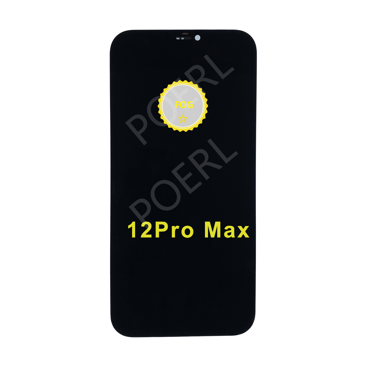 For iPhone 12 Pro Max OLED Display Assembly with Frame Replacement (Original-FOG)