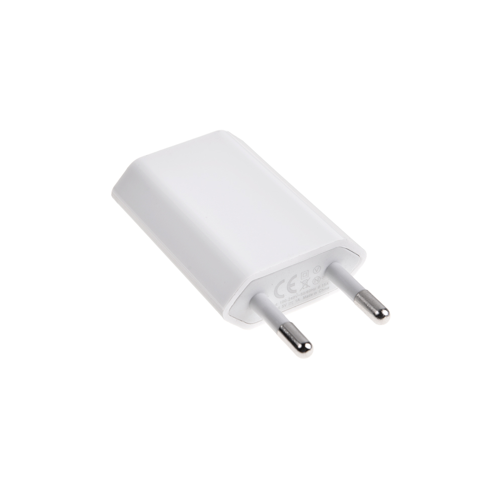 5W USB Power Adapter Europe Version for Apple iPhone - A+