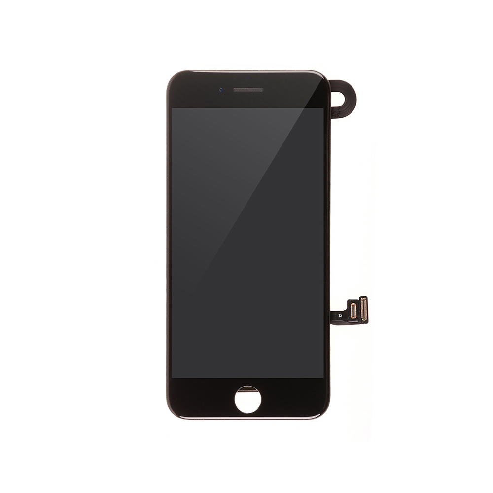 For Apple iPhone 8 Plus LCD Display and Touch Screen Digitizer Assembly with Frame and Components Replacement - Black - AA