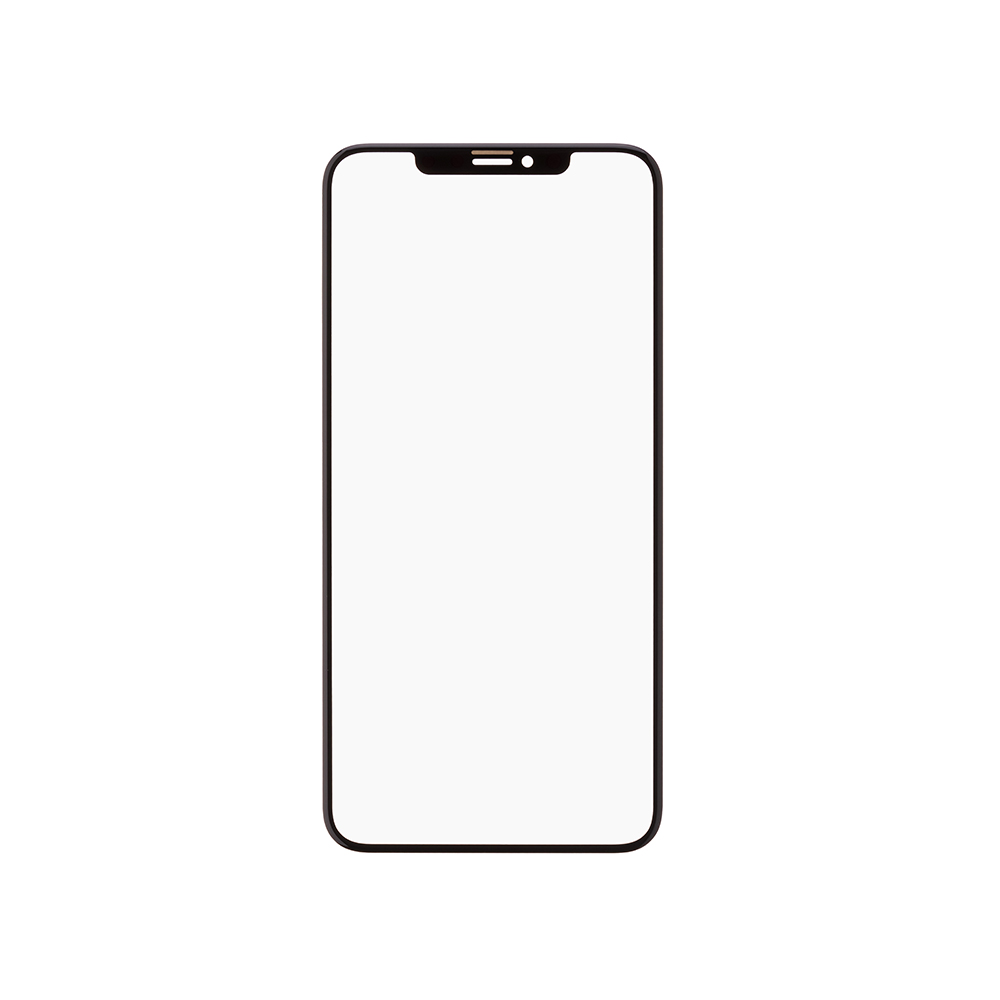 For Apple iPhone XS Max Glass Lens with OCA - Black - S+