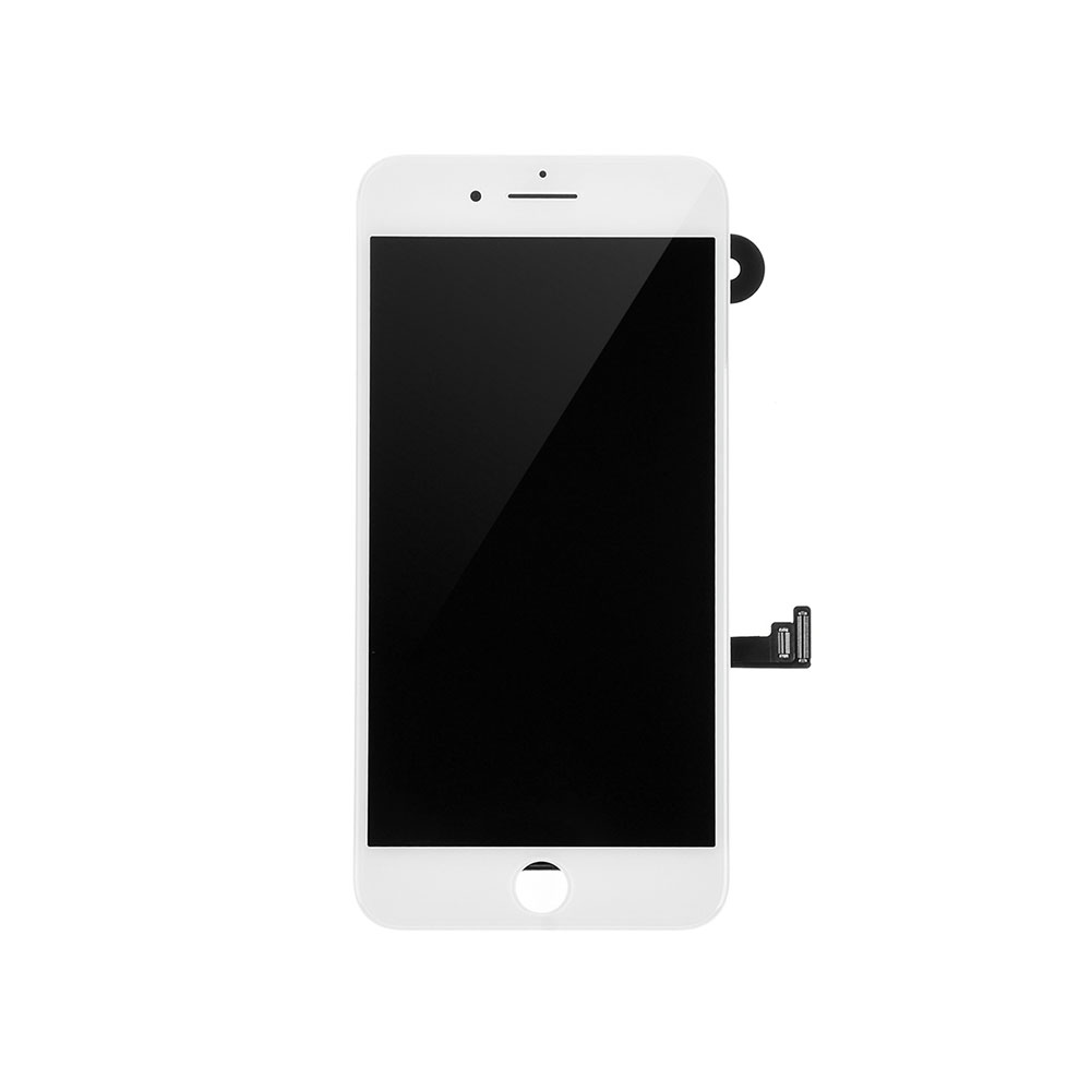 For Apple iPhone 7 LCD Display and Touch Screen Digitizer Assembly With Frame and Components Replacement - White - A+ Grade