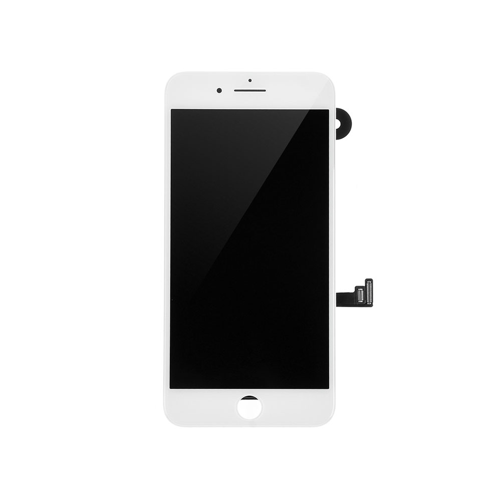 For Apple iPhone 7 Plus LCD Display and Touch Screen Digitizer Assembly With Frame and Components Replacement - White - A+ Grade