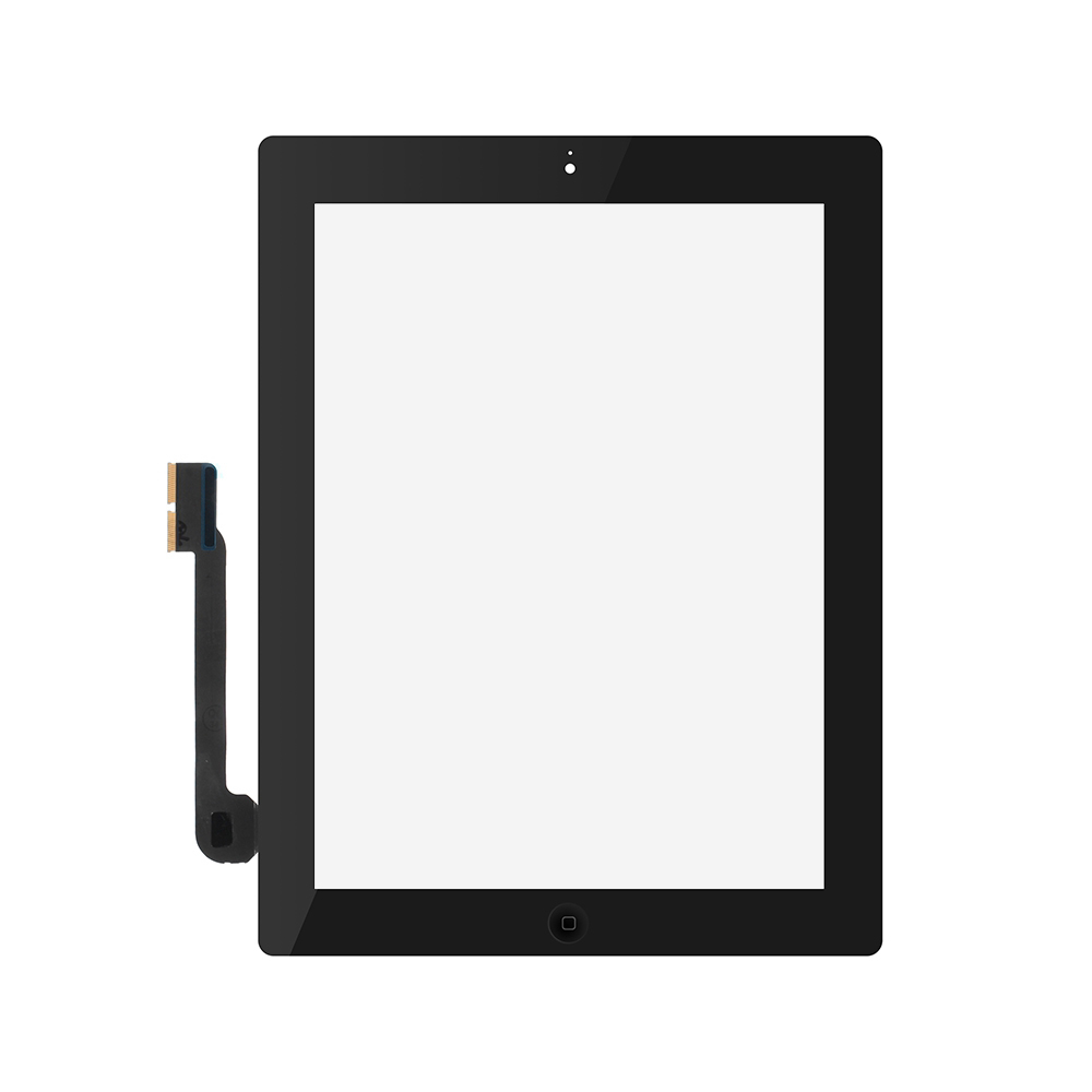 For Apple iPad 3 Touch Screen Digitizer Assembly - Black - S+