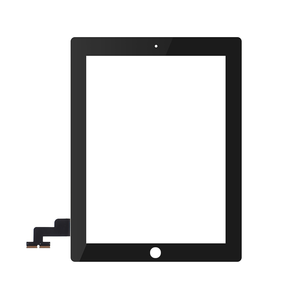 For Apple iPad 2 Touch Screen Digitizer Assembly - Black - S+