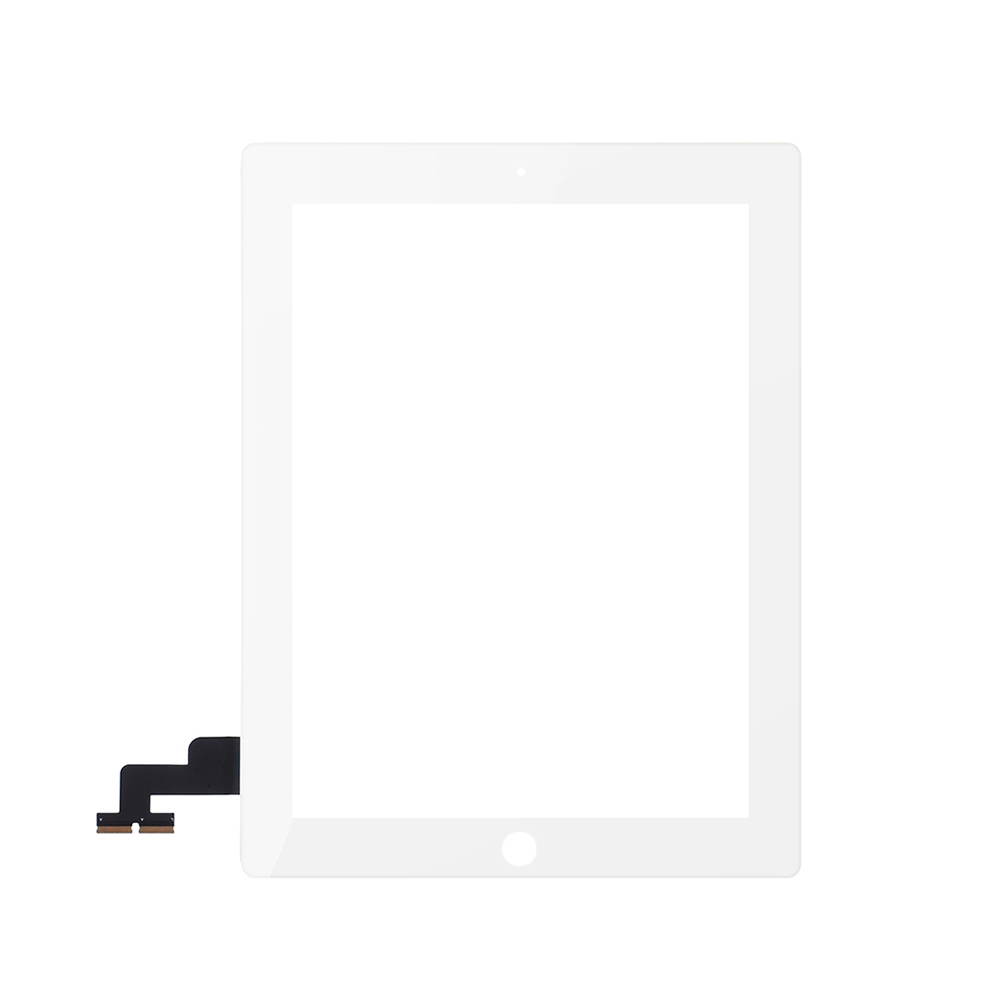 For Apple iPad 2 Touch Screen Digitizer Assembly - White - S+