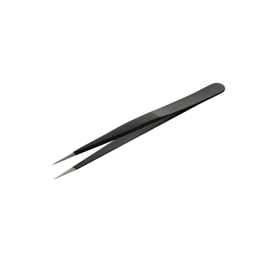 Anti - static Stainless Steel Straight Tweezers - ESD 12 - OEM New